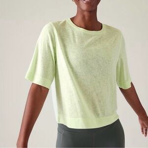Athleta Breezy Serene Shirt Top Size S